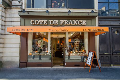 La boutique Côte de France à Paris